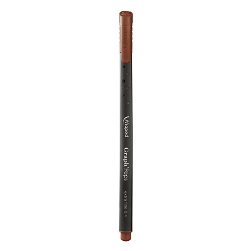 Stylo Point FINE GRAPH PEPS MARRON