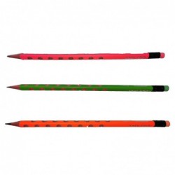 CRAYON NOIR PENSCHOOL AVEC GOMME