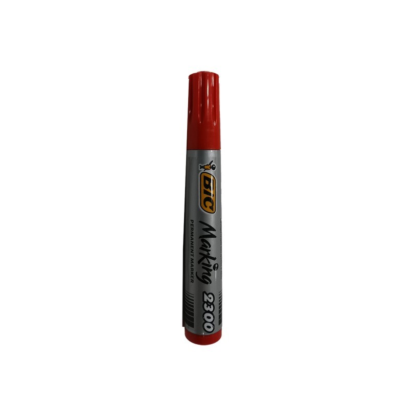 MARQUEUR PERMANENT BIC  ROUGE