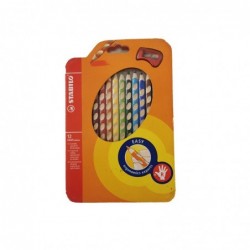 STABILO EASY COLORS DROITIER POCH DE 12