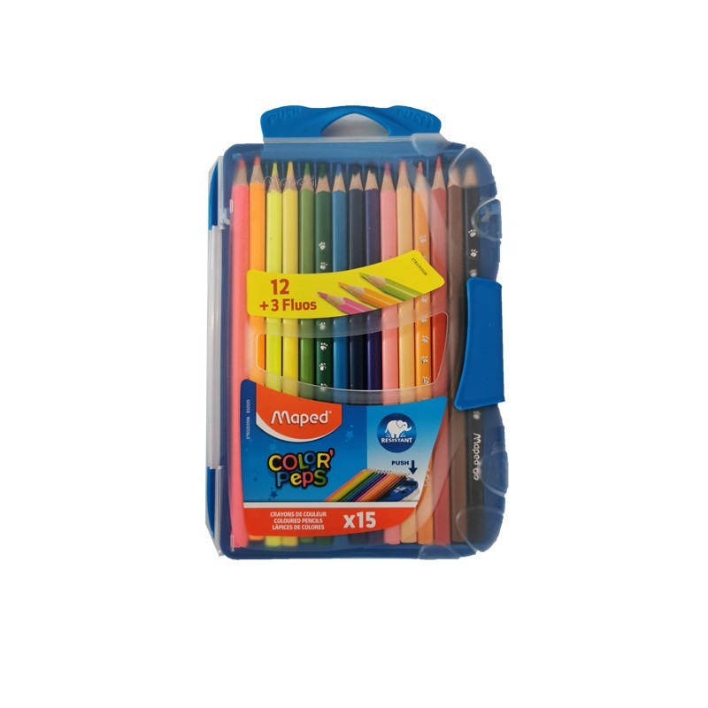 CRAYON  COULEUR 12/18  COLOE PEPS